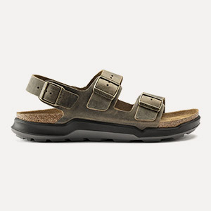 Milano - Oiled Leather - Faded Khaki