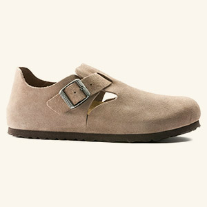 London - Suede Leather - Taupe 
