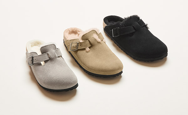 Boston Shearling - Suede Leather - Taupe