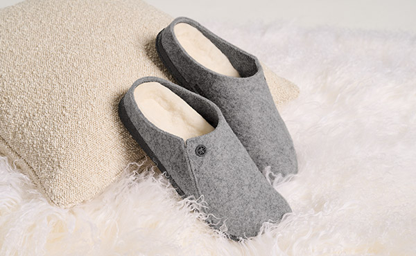 Zermatt Shearling - Wool Felt - Light Grey