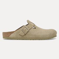 Boston - Suede Leather - Faded Khaki 