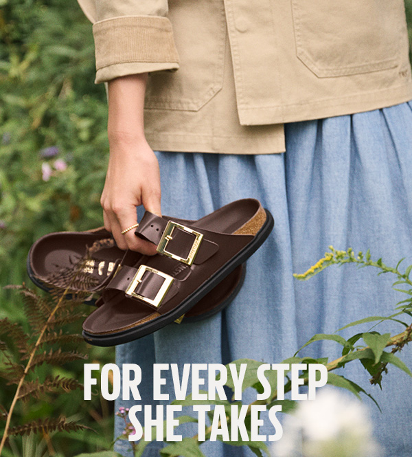 For Every Step She Takes