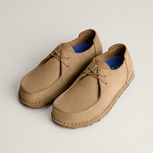 Utti Lace | Suede Leather | Grey Taupe
