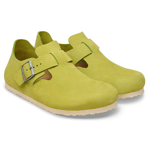 London - Tumbled Nubuck - Archive Mid Green