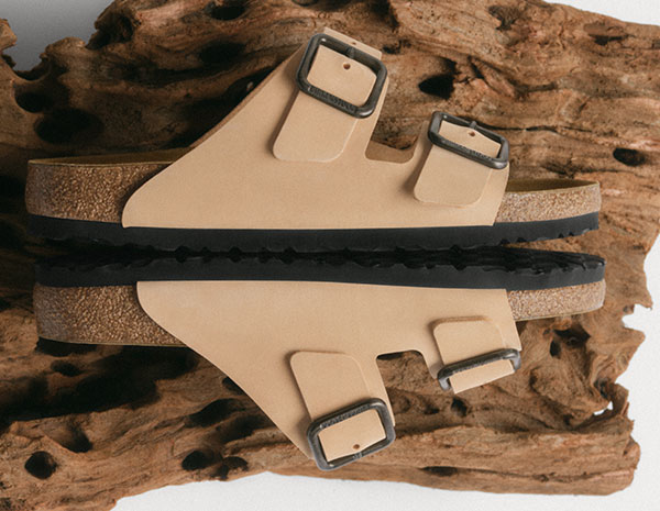 ARIZONA WIRE BUCKLE | Nubuck Leather | Sandcastle