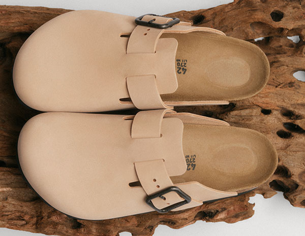 BOSTON WIRE BUCKLE | Nubuck Leather | Sandcastle