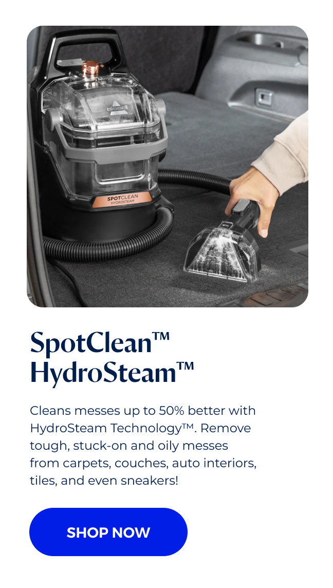 SpotClean™ HydroSteam™