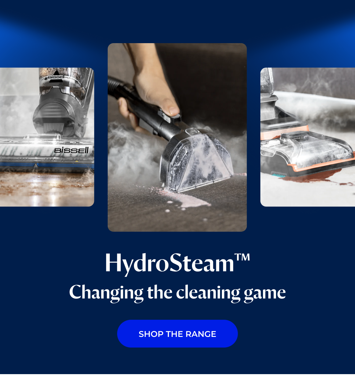 HydroSteam™ Changing the cleaning game