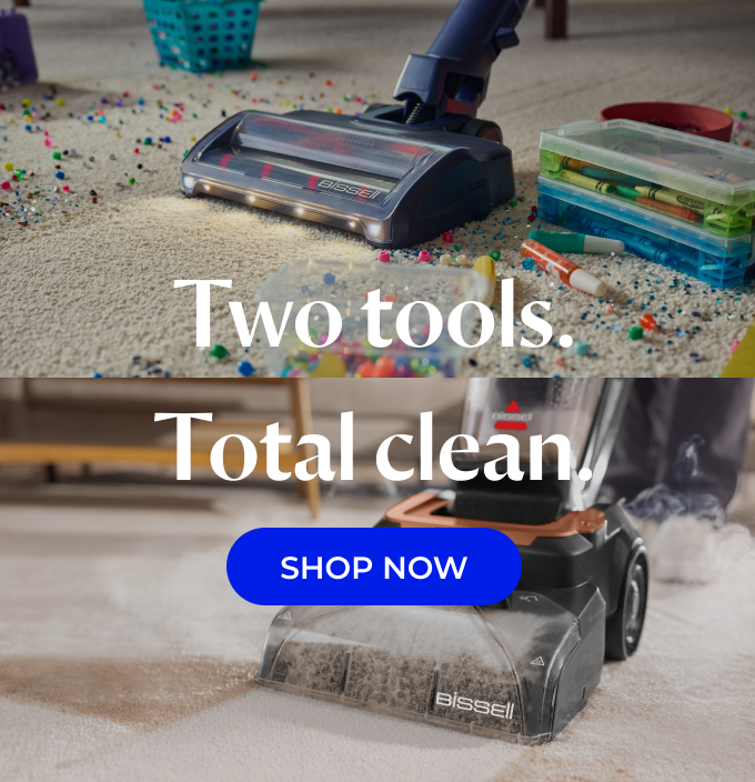 Two tools. Total clean.