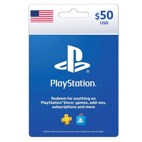 Sony Playstation Network Card 50$ - US