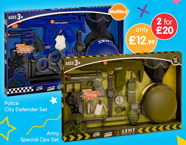 Police Army Play Set