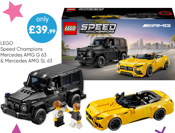 LEGO Speed Champions Mercedes AMG G 63 & Mercedes AMG SL 63