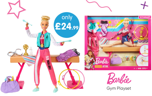 Barbie Gym Playset