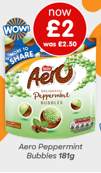 Aero Peppermint Bubbles 181g