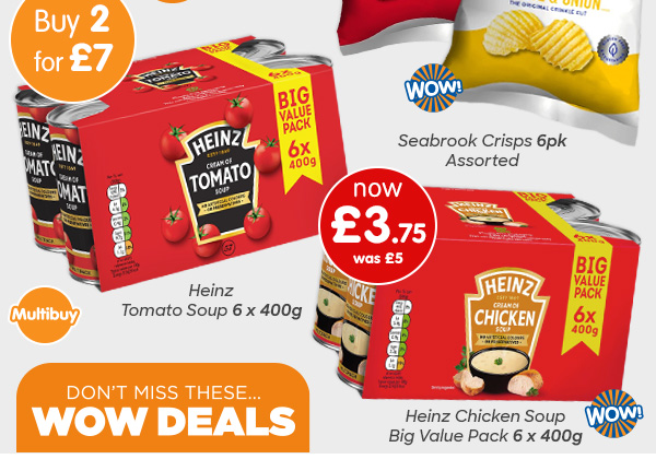 Heinz Soup 6 x 400g