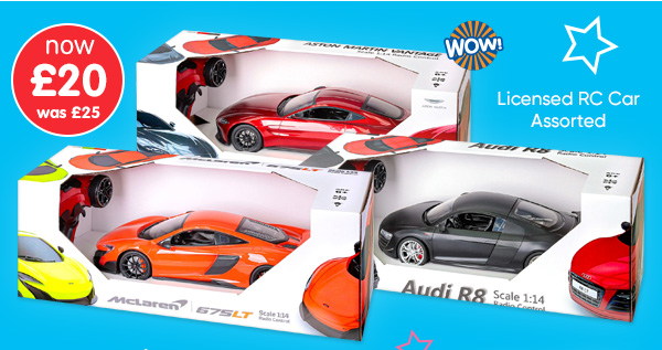 Licensed RC Car - Assorted