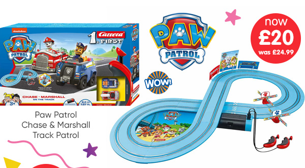 Paw Patrol Chase & Marshall Track Patrol