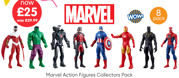 Marvel Action Figures Collectors Pack