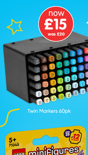 Twin Markers 60pk