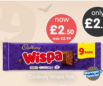 Cadbury Wispa 9pk