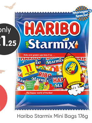 Haribo Starmix Mini Bags 176g