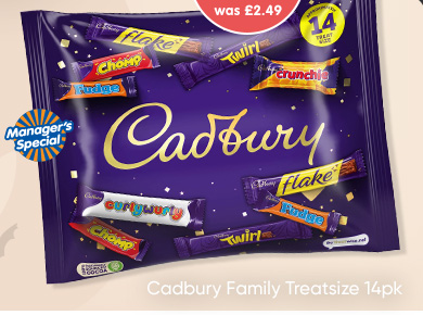 Cadbury Family Treatsize 14pk