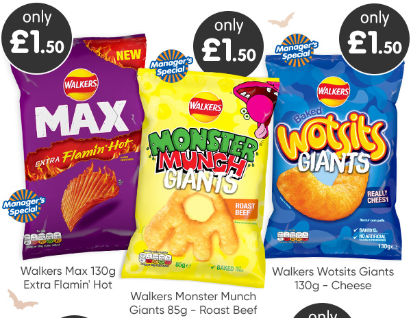 Manager’s Specials Walkers Crisps