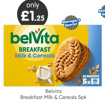 Belvita Breakfast Milk & Cereals 5pk