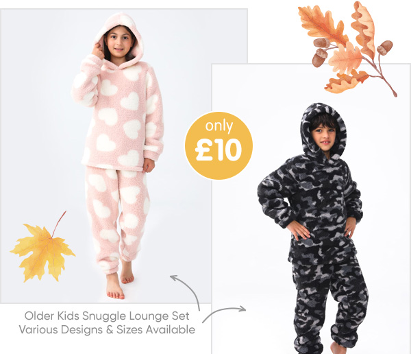 Older Kids Snuggle Lounge Set - Various Designs & Sizes Available