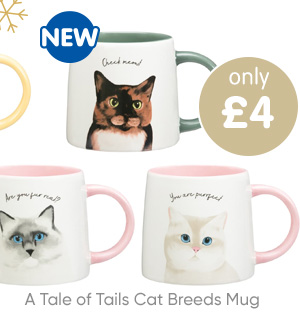 A Tale of Tails Cat Breeds Mug