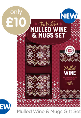 Mulled Wine & Mugs Gift Set