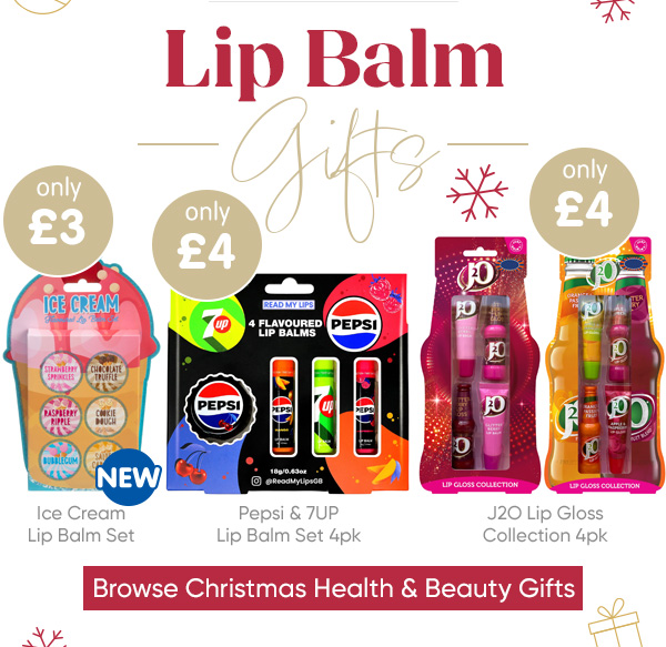 Christmas Health & Beauty Gifts at B&M