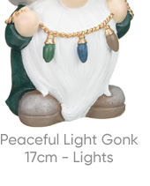 Peaceful Light Gonk 17cm - Lights