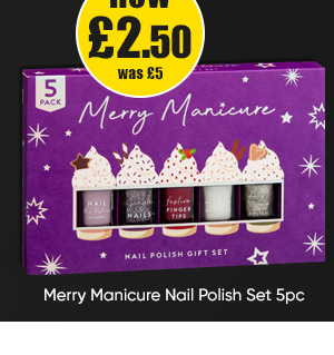 Merry Manicure Nail Polish Set 5pc