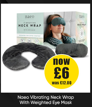 Naeo Vibrating Neck Wrap With Weighted Eye Mask