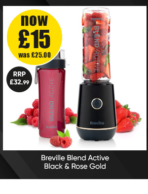 Breville Blend Active - Black & Rose Gold