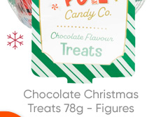 Chocolate Christmas Treats 78g - Figures