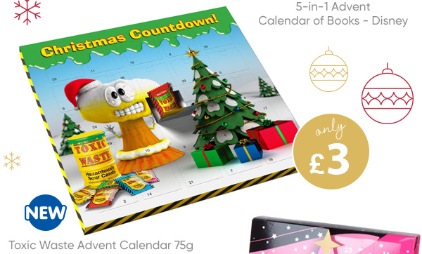 Toxic Waste Advent Calendar 75g