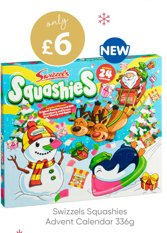 Swizzels Squashies Advent Calendar 336g