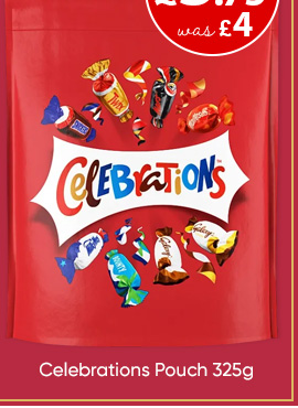 Celebrations Pouch 325g