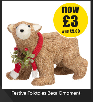 Festive Folktales Bear Ornament