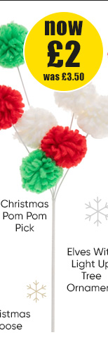 Christmas Pom Pom Pick