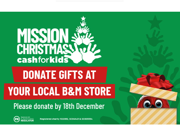 Cash for Kids Mission Christmas Toy Appeal 2024