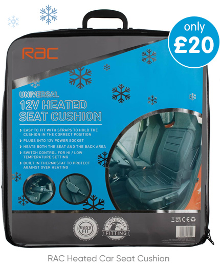 RAC Heated Car Seat Cushion