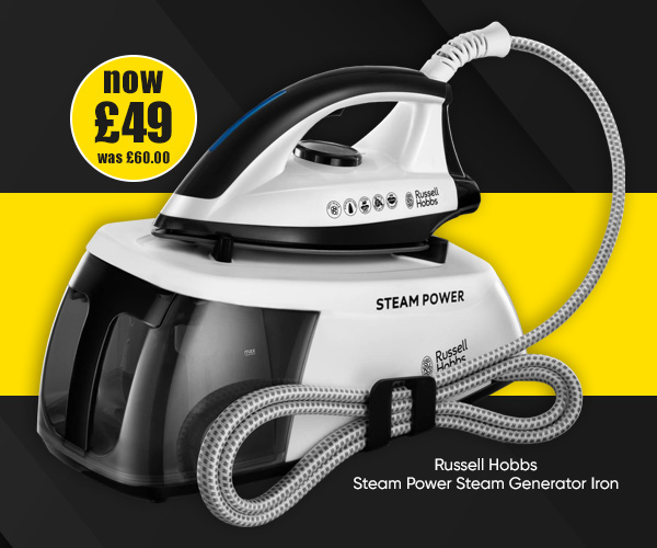 Russell Hobbs Steam Power Steam Generator Iron