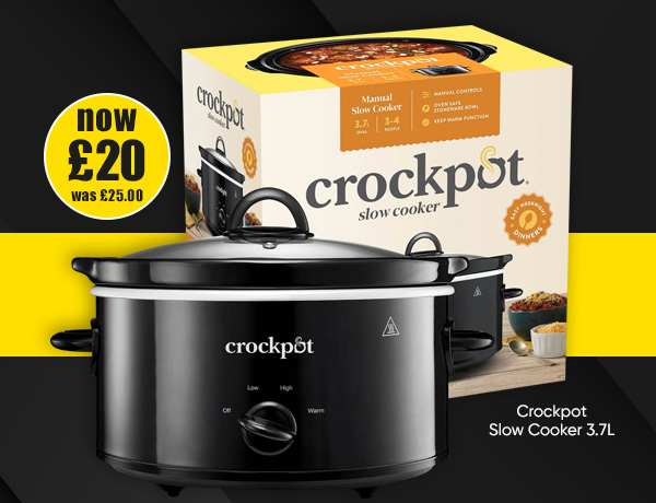 Crockpot Slow Cooker 3.7L