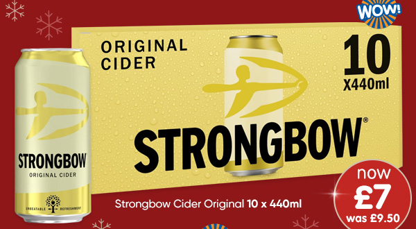 Strongbow Cider Original 10 x 440ml