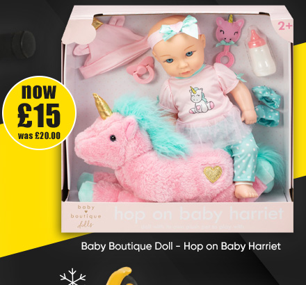 Baby Boutique Doll - Hop on Baby Harriet