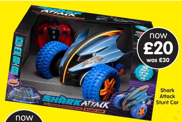 Shark Attack Stunt Car