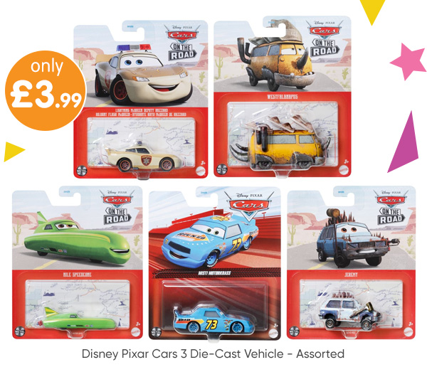 Disney Pixar Cars 3 Die-Cast Vehicle - Assorted